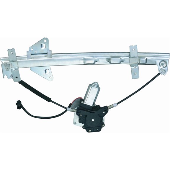 Rear Driver Left Power Window Regulator with Motor Compatible with 2000-2004 Dodge Dakota Quad/Crew Cab & 1998-2003 Durango