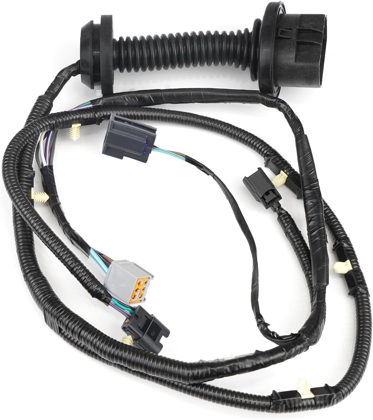 Rear Driver Side Door Jumper Wire Assembly 2009-2014 Compatible with Ford F150 Crew Cab Replaces 9L3Z-14631-CAA Rear Door Wiring Harness (Left)