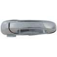 thumbnail image 1 of Rear Driver Side Exterior Door Handle Compatible with 2002-2010 Dodge Durango Dodge Ram Dodge Dakota Chrome Without Key Hole 55275685AB-PFM 1500 ST 1500 Srt-10 Adventurer Big Horn, 1 of 8