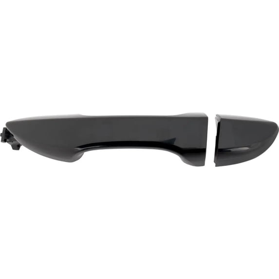 Rear Driver Side Exterior Door Handle Compatible with 2014-2019 Toyota Corolla Smooth Black Without Key Hole 6921202902 CE L LE LE Eco LE Eco Plus SE Special Edition XLE Xse Base