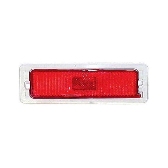Rear Driver and Passenger Side Replacement Side Marker Lights for Chevy Nova 1970-1974