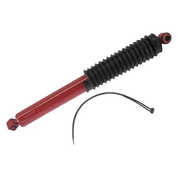 Rear Driver or Passenger Side Monotube Non-Adjustable Shock Absorber for Ford F-350 2005-2016 Steel/Rubber