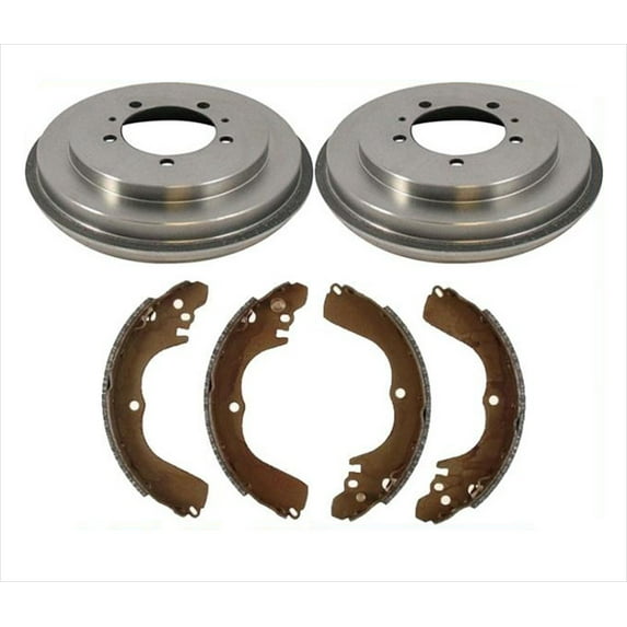 Rear Drum Brake & Brake Shoes for Mitsubishi Outlander 2003-2004
