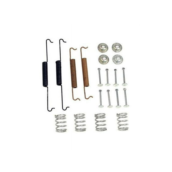 Rear Drum Brake Hardware Kit - Compatible with 1958 - 1979 Volkswagen Beetle 1959 1960 1961 1962 1963 1964 1965 1966 1967 1968 1969 1970 1971 1972 1973 1974 1975 1976 1977 1978