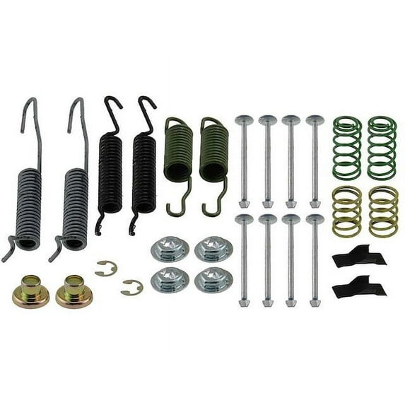 Rear Drum Brake Hardware Kit - Compatible with 1976 - 1995 Chevy G10 1977 1978 1979 1980 1981 1982 1983 1984 1985 1986 1987 1988 1989 1990 1991 1992 1993 1994