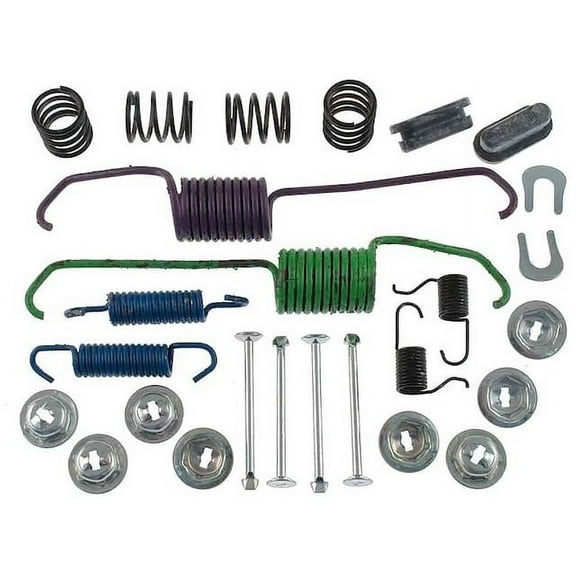Rear Drum Brake Hardware Kit - Compatible with 1984 - 1995 Toyota Pickup RWD Standard Cab Pickup 2-Door 1985 1986 1987 1988 1989 1990 1991 1992 1993 1994