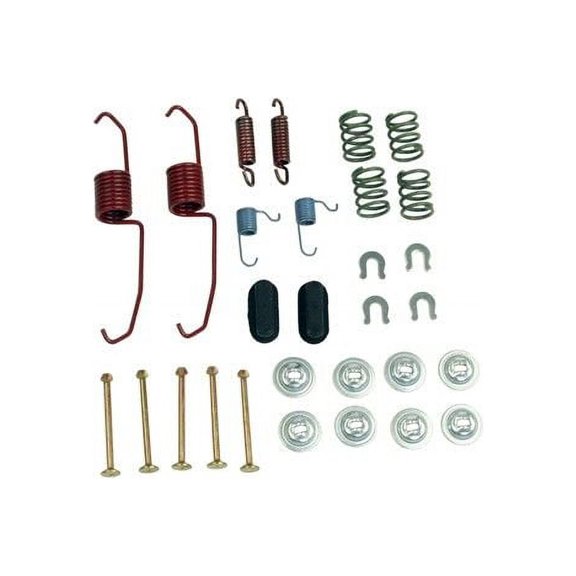 Rear Drum Brake Hardware Kit - Compatible with 1984 - 2002 Toyota Corolla 1985 1986 1987 1988 1989 1990 1991 1992 1993 1994 1995 1996 1997 1998 1999 2000 2001