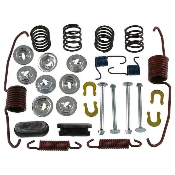 Rear Drum Brake Hardware Kit - Compatible with 1984 - 2002 Toyota Corolla FWD 1985 1986 1987 1988 1989 1990 1991 1992 1993 1994 1995 1996 1997 1998 1999 2000 2001