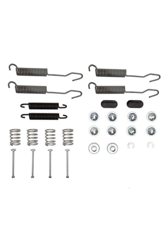 Rear Drum Brake Hardware Kit - Compatible with 1960 - 1963 GMC 1000 Series RWD 1961 1962