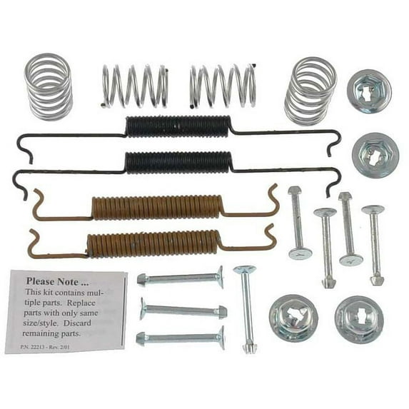 Rear Drum Brake Hardware Kit - Compatible with 1971 - 1979 Volkswagen Super Beetle 1972 1973 1974 1975 1976 1977 1978