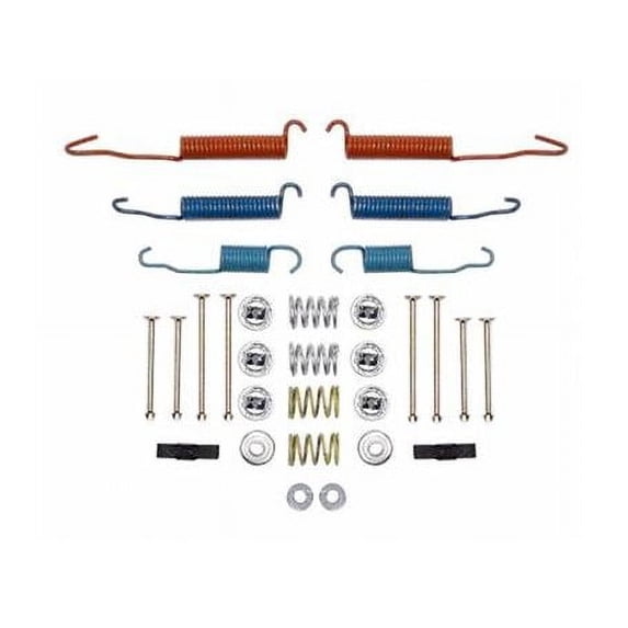 Rear Drum Brake Hardware Kit - Compatible with 1973 - 1974 GMC C25/C2500 Pickup - Raybestos