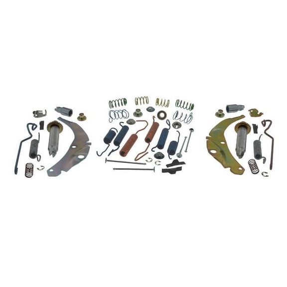 Rear Drum Brake Hardware Kit - Compatible with 1979 - 1986, 1988 - 2000 GMC K2500 - Carlson