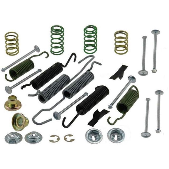 Rear Drum Brake Hardware Kit - Compatible with 1979 - 1986, 1992 - 1999 GMC C1500 1980 1981 1982 1983 1984 1985 1993 1994 1995 1996 1997 1998