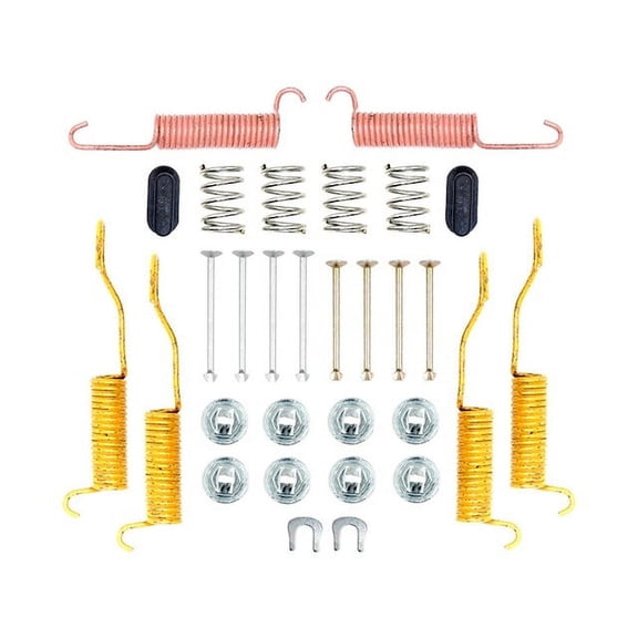 Rear Drum Brake Hardware Kit - Compatible with 1979 - 1986 Jeep CJ7 1980 1981 1982 1983 1984 1985