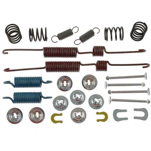 Rear Drum Brake Hardware Kit - Compatible with 1985 - 1989 Toyota Van - Carlson