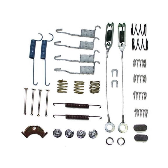 Rear Drum Brake Hardware Kit - Compatible with 1990 - 2001 Jeep Cherokee 1991 1992 1993 1994 1995 1996 1997 1998 1999 2000