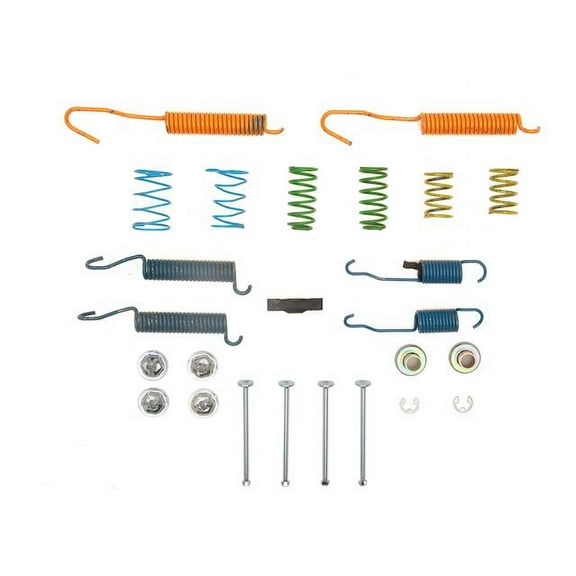 Rear Drum Brake Hardware Kit - Compatible with 1994 - 1999 Dodge Ram 2500 1995 1996 1997 1998