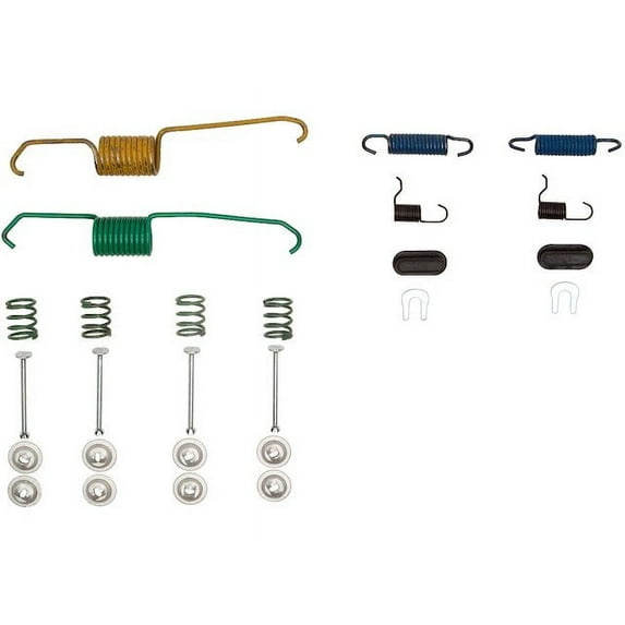 Rear Drum Brake Hardware Kit - Compatible with 1995 - 2004 Toyota Tacoma RWD 1996 1997 1998 1999 2000 2001 2002 2003