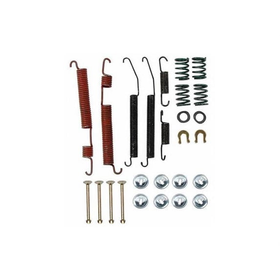 Rear Drum Brake Hardware Kit - Compatible with 1995 - 2005 Chrysler Sebring Coupe 2-Door 1996 1997 1998 1999 2000 2001 2002 2003 2004