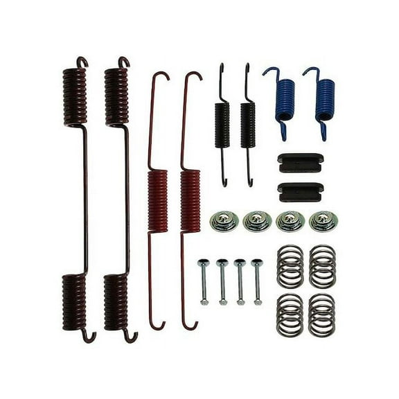Rear Drum Brake Hardware Kit - Compatible with 1996 - 2000, 2002 - 2007 Chrysler Town & Country 1997 1998 1999 2003 2004 2005 2006