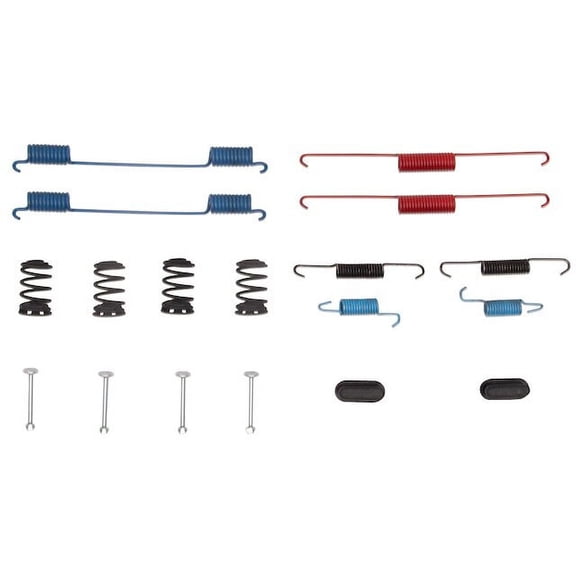 Rear Drum Brake Hardware Kit - Compatible with 1996 - 2000, 2003 - 2007 Chrysler Town & Country FWD 1997 1998 1999 2004 2005 2006