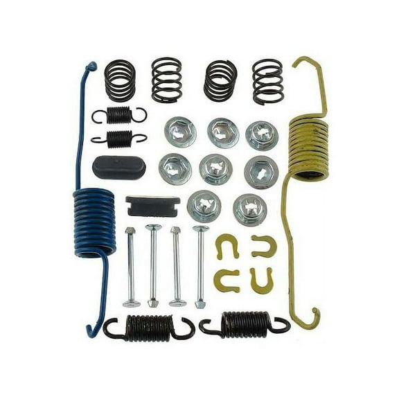 Rear Drum Brake Hardware Kit - Compatible with 1996 - 2003 Toyota RAV4 BATTERY EV EV/BEV 1997 1998 1999 2000 2001 2002