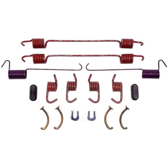 Rear Drum Brake Hardware Kit - Compatible with 1997 Ford F-250 HD