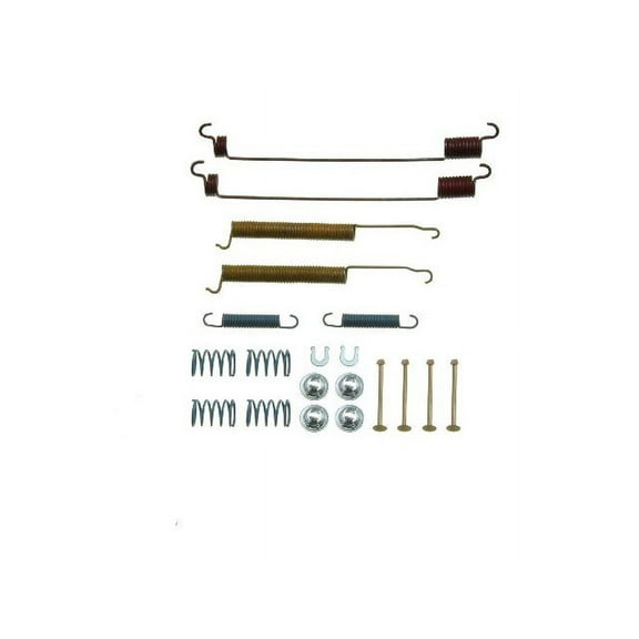 Rear Drum Brake Hardware Kit - Compatible with 1998 - 2005 Nissan Frontier 1999 2000 2001 2002 2003 2004