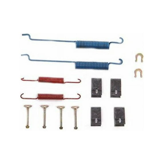 Rear Drum Brake Hardware Kit - Compatible with 1999 - 2001 Honda Odyssey 2000