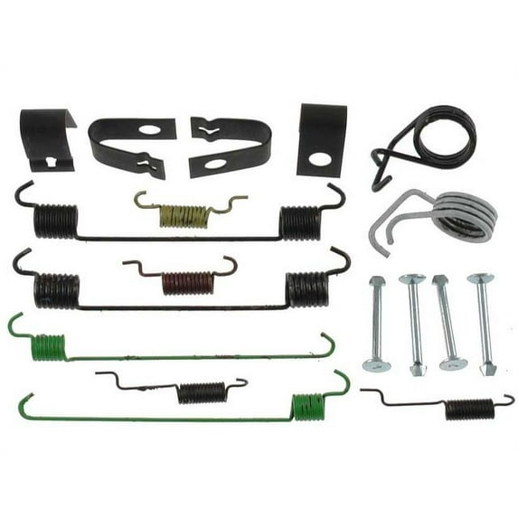 Rear Drum Brake Hardware Kit - Compatible with 1999 - 2003 Mazda Protege 2000 2001 2002