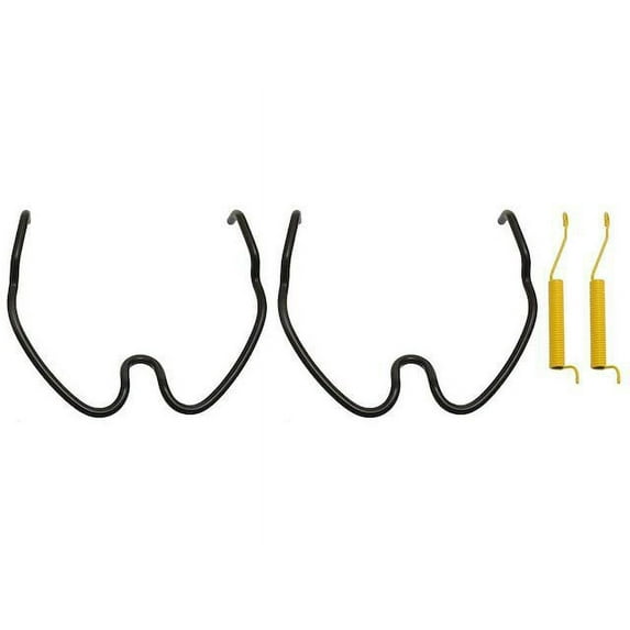 Rear Drum Brake Hardware Kit - Compatible with 1999 - 2005 Pontiac Grand Am 2000 2001 2002 2003 2004