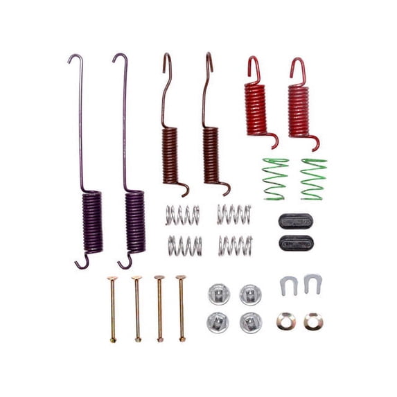 Rear Drum Brake Hardware Kit - Compatible with 2000 - 2004 Dodge Dakota 2001 2002 2003