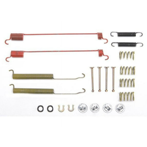 Rear Drum Brake Hardware Kit - Compatible with 2000 - 2004 Nissan Xterra 2001 2002 2003