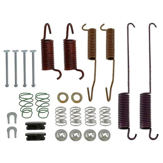 Rear Drum Brake Hardware Kit - Compatible with 2001 - 2002 Ford Explorer Sport Trac
