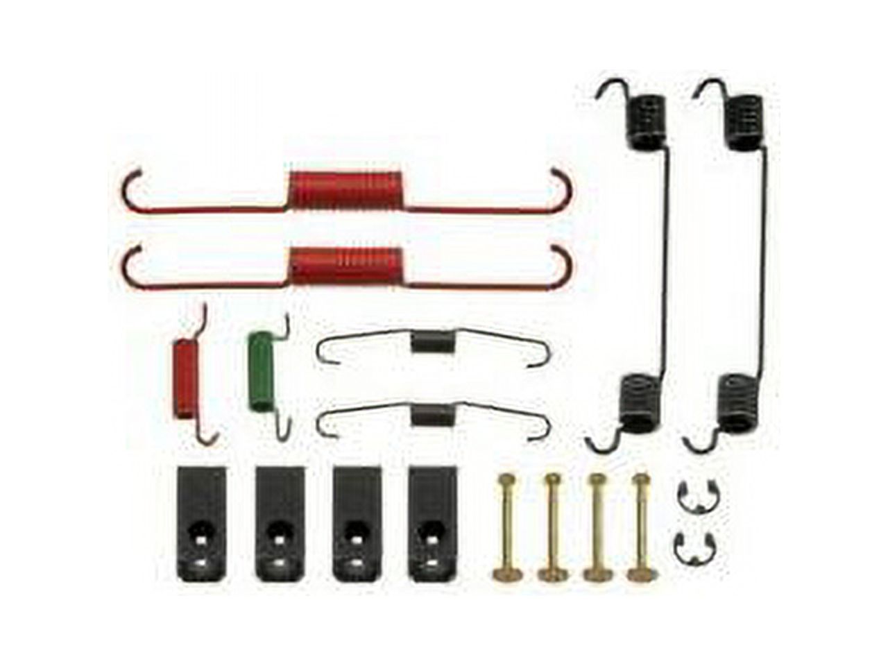 Rear Drum Brake Hardware Kit - Compatible with 2002 - 2004 Chevy ...
