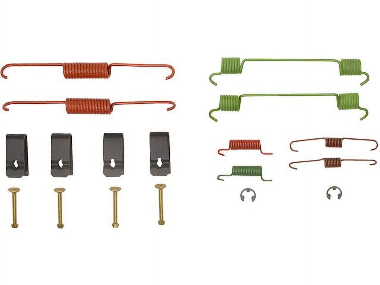 Rear Drum Brake Hardware Kit - Compatible with 2002 - 2004 Chevrolet ...