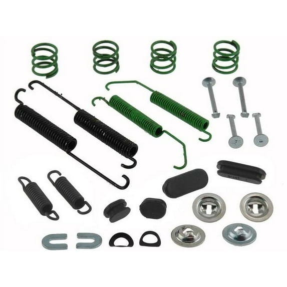 Rear Drum Brake Hardware Kit - Compatible with 2007 - 2017 Jeep Patriot 2008 2009 2010 2011 2012 2013 2014 2015 2016