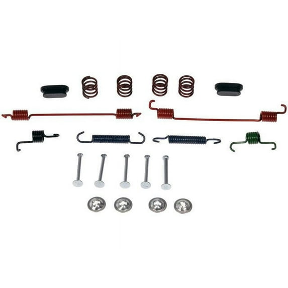 Rear Drum Brake Hardware Kit - Compatible with 2008 - 2014 Smart Fortwo 2009 2010 2011 2012 2013