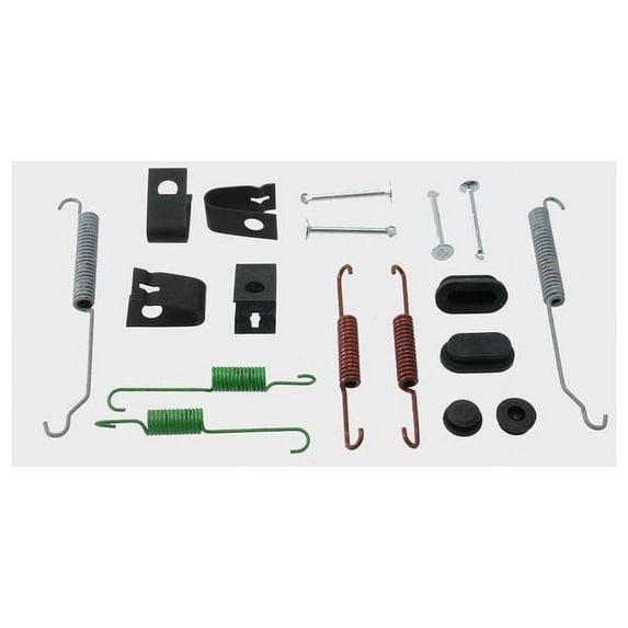 Rear Drum Brake Hardware Kit - Compatible with 2016 Scion iA