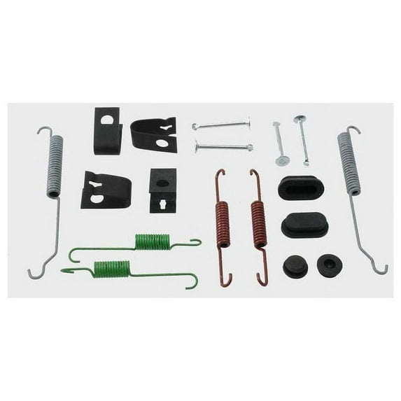 Rear Drum Brake Hardware Kit - Compatible with 2017 - 2018 Toyota Yaris iA