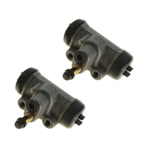 Rear Drum Brake Wheel Cylinder Set 2 Piece - Compatible with 1988 - 2002 Mazda 626 1989 1990 1991 1992 1993 1994 1995 1996 1997 1998 1999 2000 2001