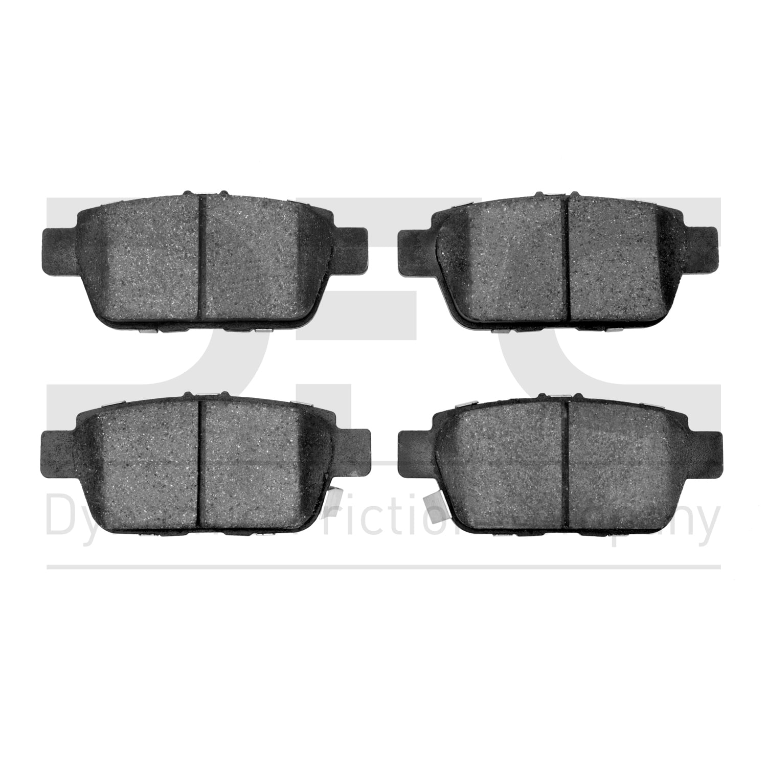Rear Dynamic Friction Company 3000 Semi-Met Brake Pads 1311-1103-00
