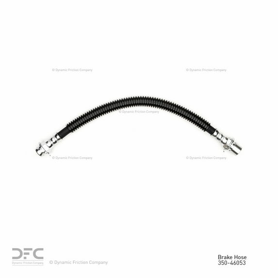 Rear Dynamic Friction Company Brake Line Hose 350-46053 For 1993 Cadillac 60 Special, 1993-1996 Cadillac Commercial Chassis, 1993-1996 Cadillac Fleetwood