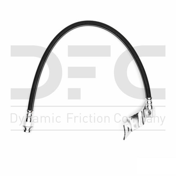 Rear Dynamic Friction Company Brake Line Hose 350-54485 For 1976-1977 Ford F-350, 1978-1979 Ford F-250