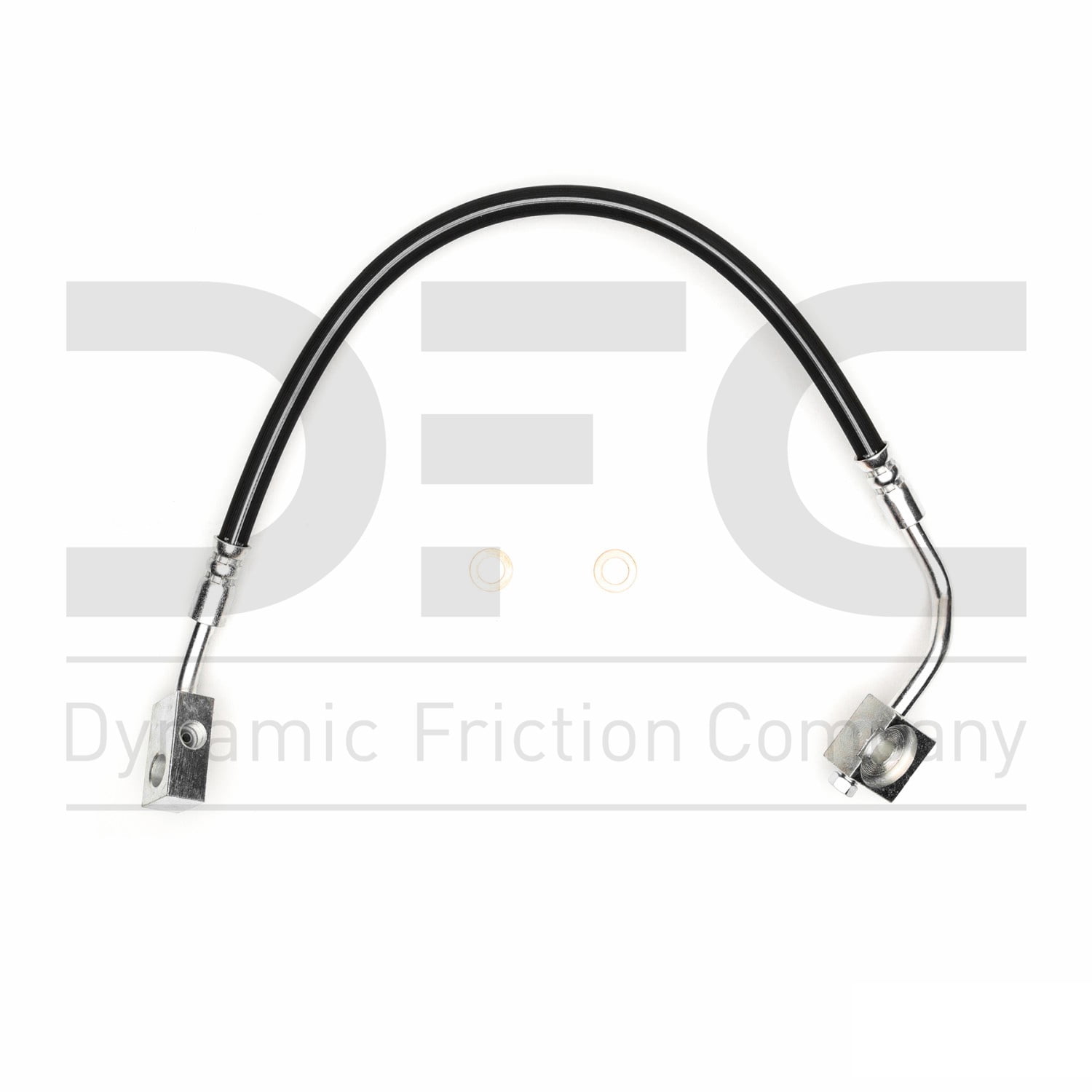 Dynamic Friction Company 350-54498 Rear Brake Line Hose 350-54498 For 1985-1988 Ford E-250 Econoline, 1985-1988 Ford E-250 Econoline Club Wagon