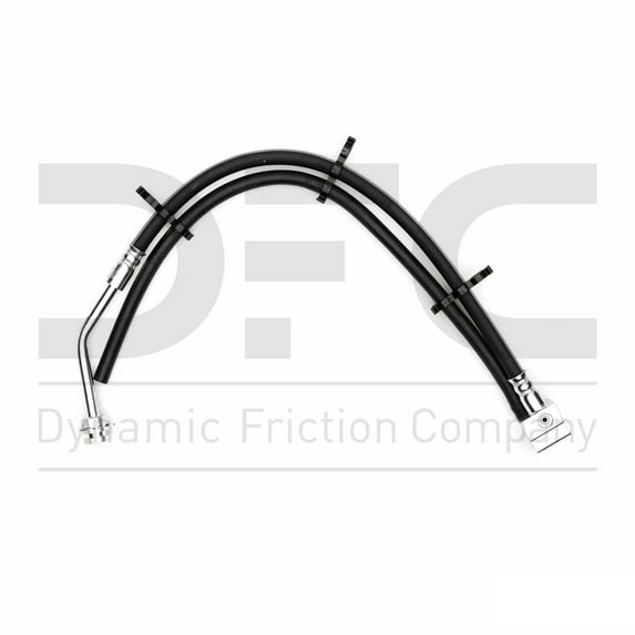 Rear Dynamic Friction Company Brake Line Hose 350-54506 For 1990-1991 Ford E-250 Econoline, 1990-1991 Ford E-250 Econoline Club Wagon, 1990-1991 Ford E-350 Econoline