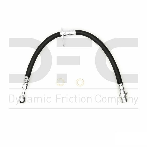 Rear Dynamic Friction Company Brake Line Hose 350-58029 For 1986-1989 Acura Integra