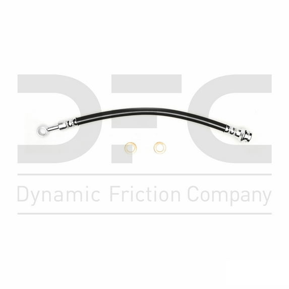 Rear Dynamic Friction Company Brake Line Hose 350-68054 For 1990-1996 INFINITI Q45