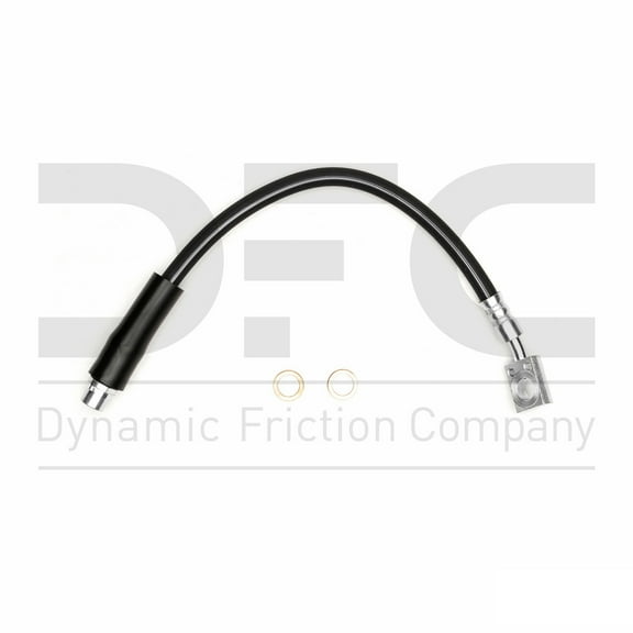 Rear Dynamic Friction Company Brake Line Hose 350-73041 For 2003-2004 Audi RS6