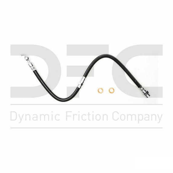 Rear Dynamic Friction Company Brake Line Hose 350-80075 For 1993-1997 Ford Probe, 1993-1997 Mazda MX-6, 1993-2002 Mazda 626